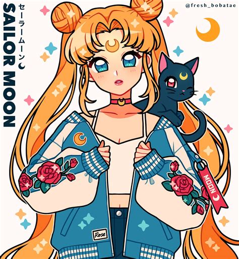 sailor moon fan art